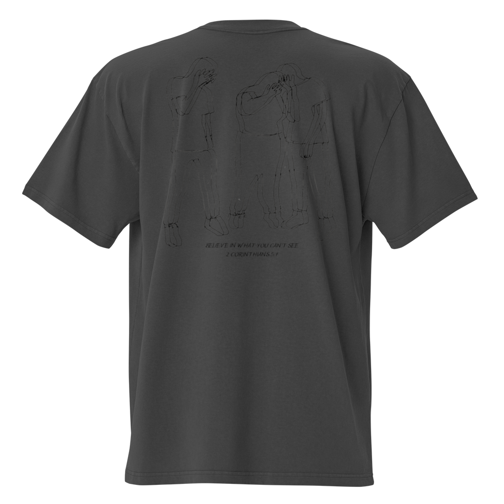 Walk by Faith Oversized T-Shirt