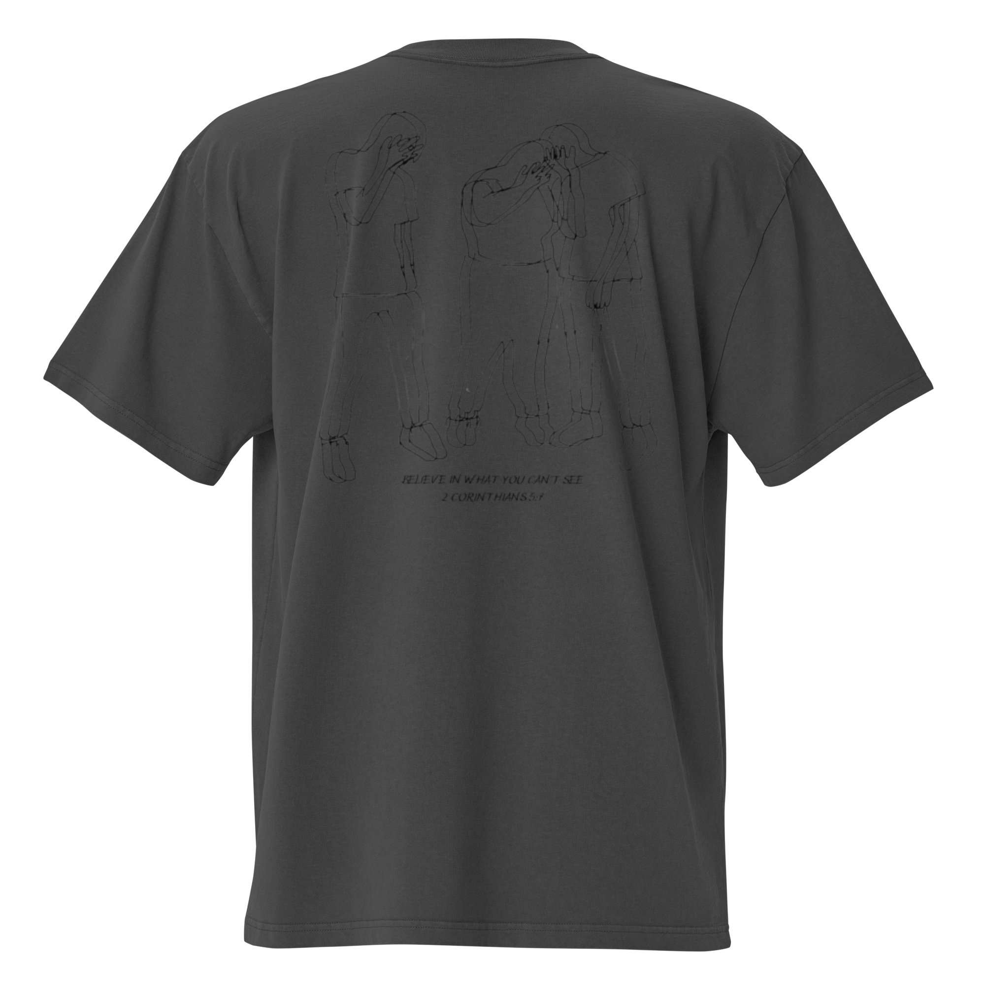 Walk by Faith Oversized T-Shirt