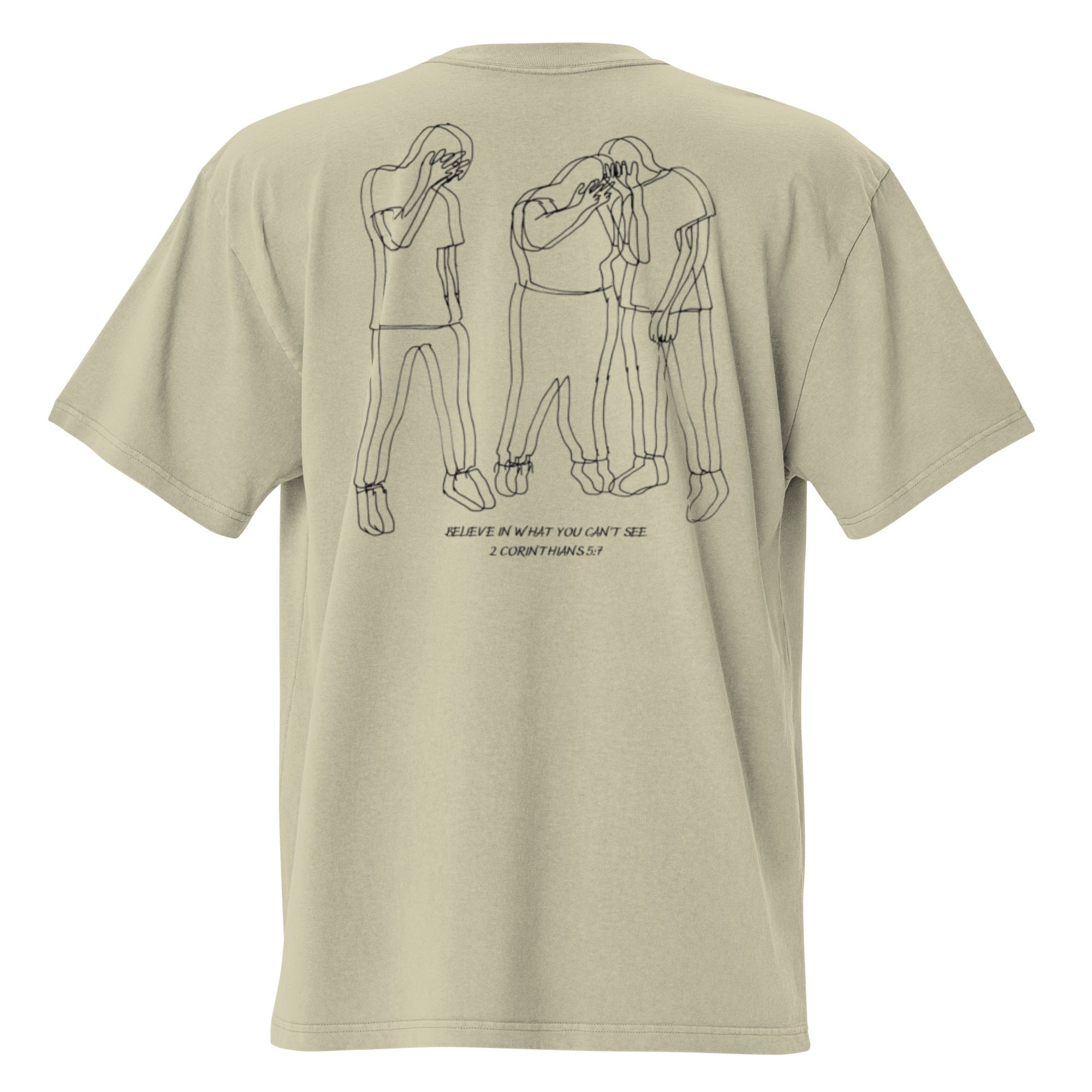 Walk by Faith Oversized T-Shirt
