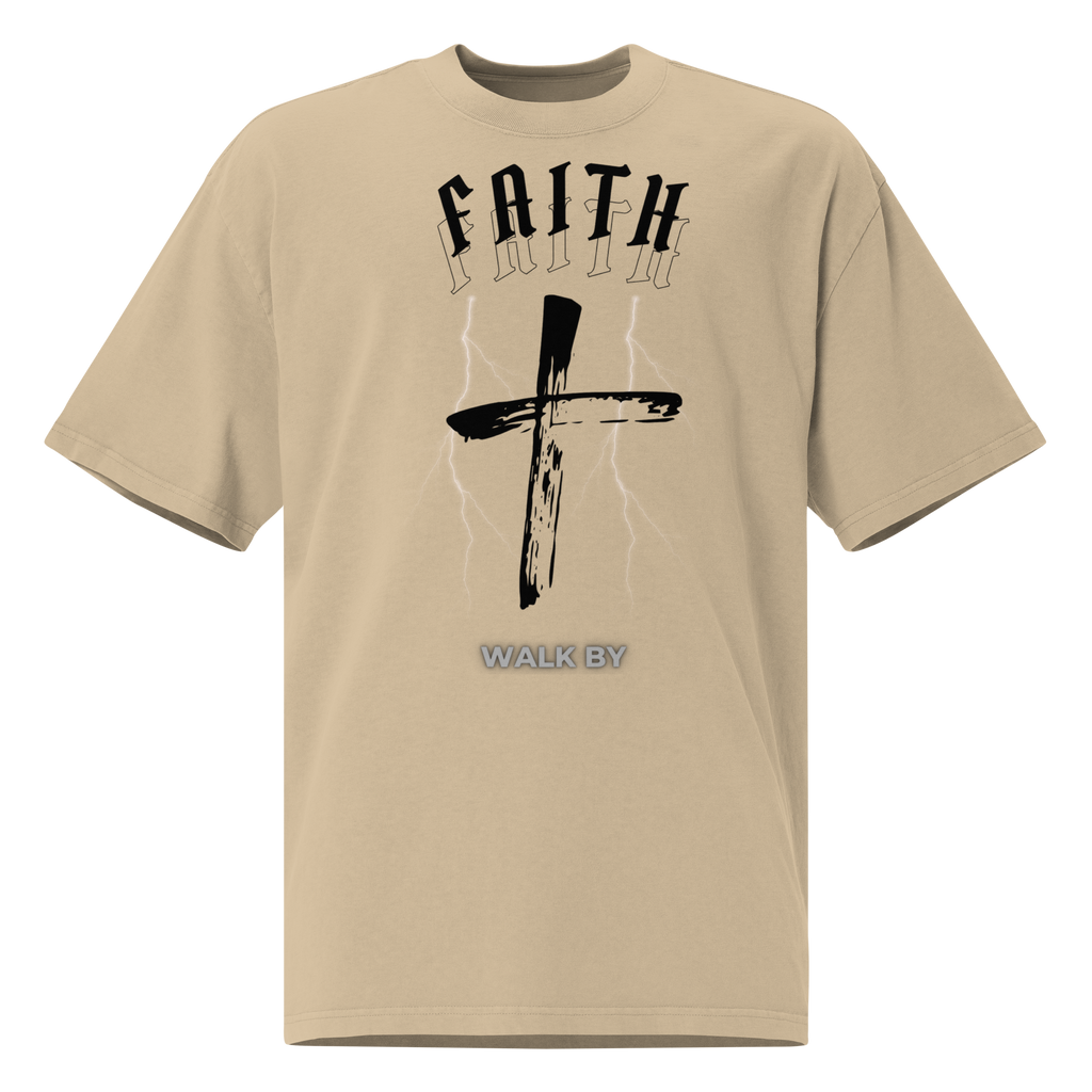 Walk by Faith Oversized T-Shirt