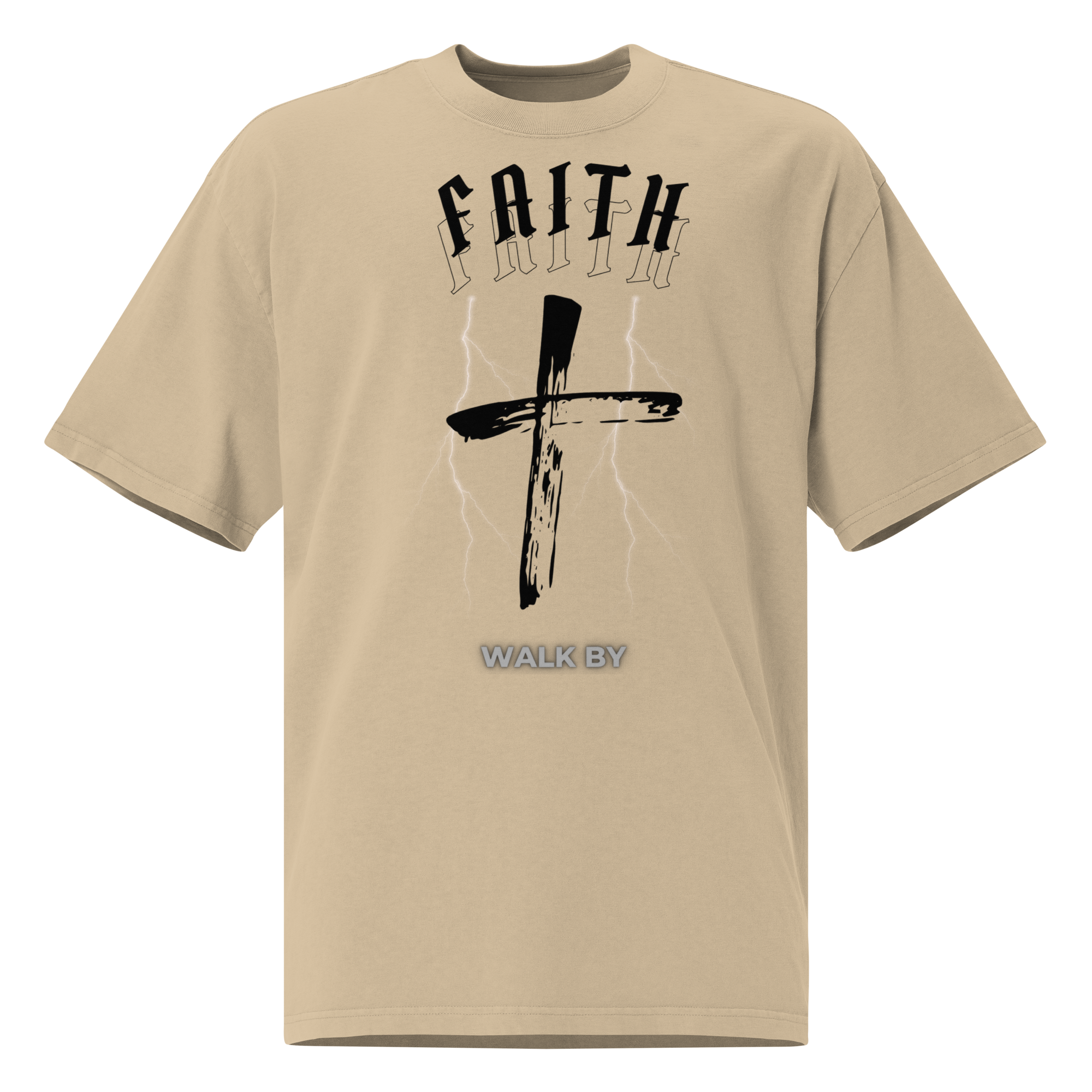 Walk by Faith Oversized T-Shirt