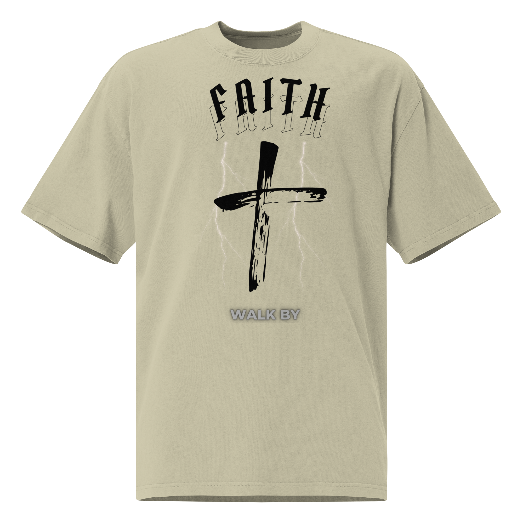 Walk by Faith Oversized T-Shirt