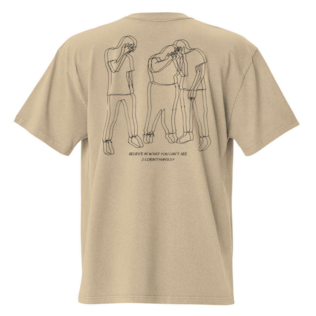 Walk by Faith Oversized T-Shirt