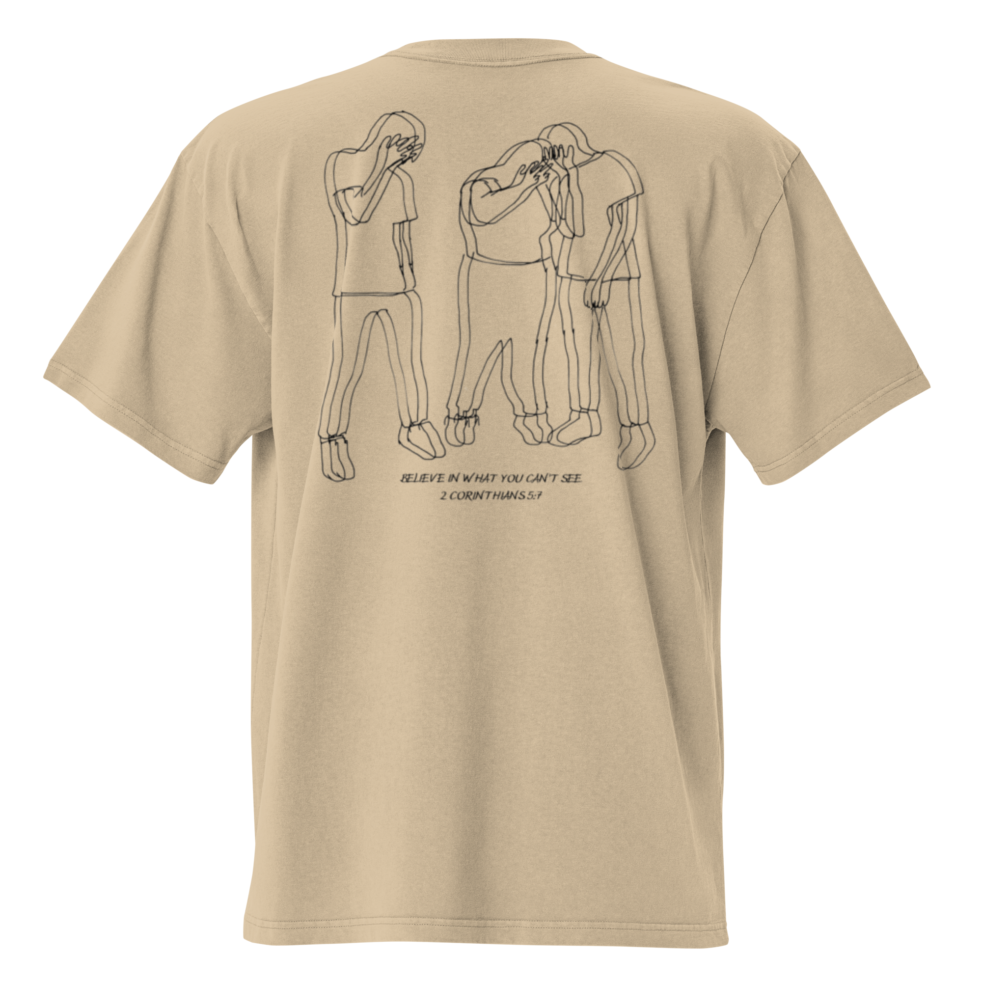 Walk by Faith Oversized T-Shirt